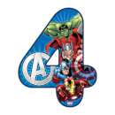 Avengers Number 4 Edible Icing Image